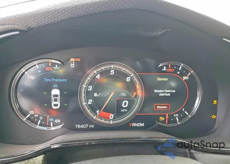 2017 Cadillac Cts-V z USA, uszkodzony, nr VIN 1G6A15S64H0137358